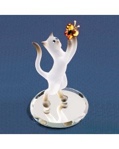 Siamese Cat with Butterfly