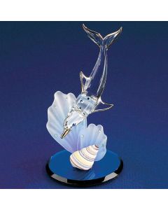 Dolphin on Blue Coral