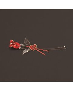 Red & Gold Rose