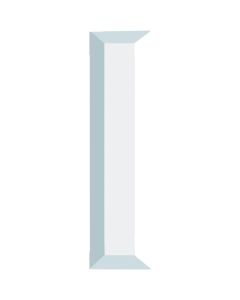 Clear Rectangle Bevel, 2" x 12"