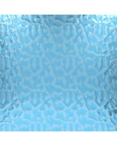 Wissmach Sky Blue Cathedral Flemish Glass (back lit)