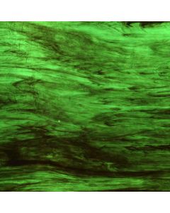 Wissmach Mystic Medium Green & Brown Glass