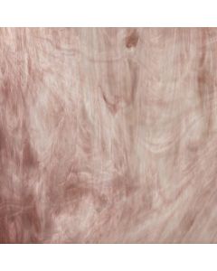 Wissmach Medium Purple and Opal Wispy Glass