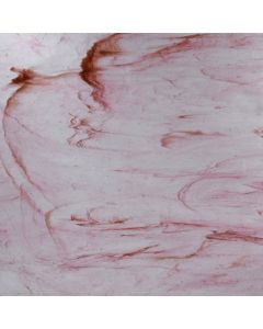 Youghiogheny Ice White, Peach Gold Stipple Glass