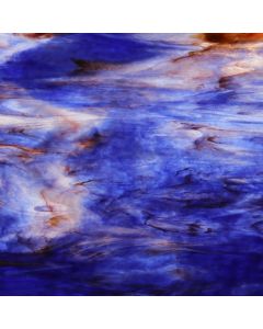 Youghiogheny Ice White, Blue, Light Pink Stipple Glass