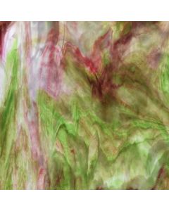 Youghiogheny Ice White, Dense White, Green, Pink Stipple Glass
