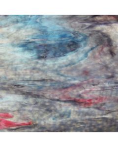 Youghiogheny Ice Neodymium, Neodymium Opal, Gold Pink Stipple Glass