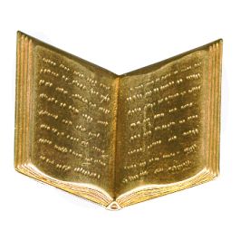 Prayer Book Brass Accessories, pack/12