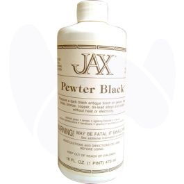 Jax Pewter Black 16 oz. - Franklin Art Glass