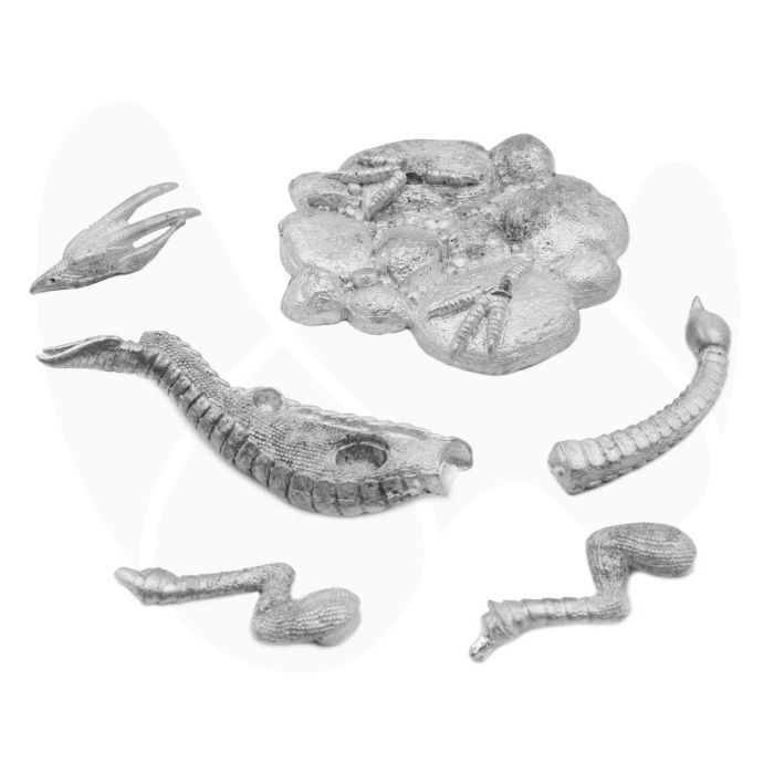 Pyro Dragon Monster Metals Hand Cast Sculpture
