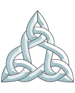 Celtic Knot Bevel Cluster, 7-5/8" x 7-3/4"