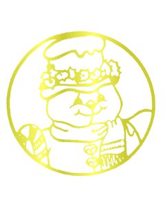 Snowman Christmas Filigree, 3" round