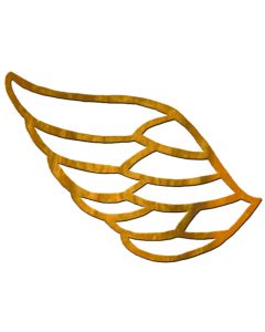 Small Angel Wing Filigree, 2-1/2" x 1-1/4"