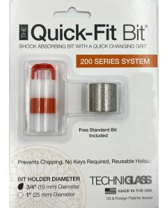 Quick-Fit Bit System 200 Series Holder & 3/4" STD Grinding Bit