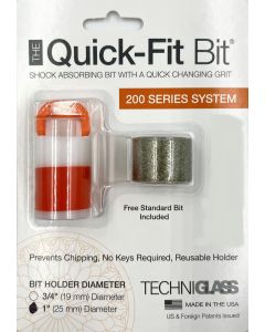 Quick-Fit Bit System 200 Series Holder & 1" STD Grinding Bit