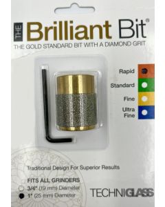 Brilliant Bit 1" Rapid Grinding Bit 80/100 Diamond Grit