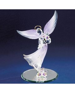 Lavender Angel with Dove