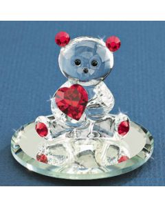 Bear with Red Crystal