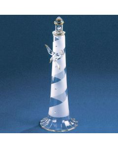 Spiral Lighthouse with Sea Gull