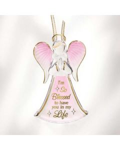 "I'm Blessed" Angel Ornament
