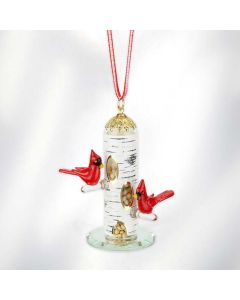 Cardinal Feeder Ornament