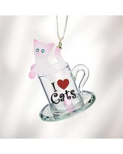 Kitty Cup Ornament