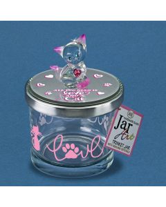 Cat trinket jar