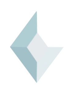 Clear Diamond Bevel, 1-1/2" x 2"