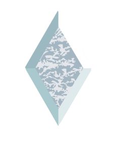 Glue Chip Diamond Bevel, 4" x 7"