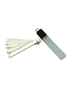 Snap Off Razor Knife Replacement Strips, Thin, pack/12
