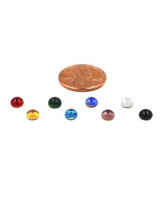 Round Jewels, 5mm, pack/12