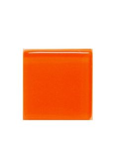 Colorfusion Crystal Glass Tile - CARROT - 1502