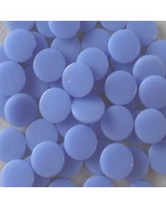 ECO FRIENDLY RECYCLED GLASS TILE 18mm Round - PERIWINKLE BLUE