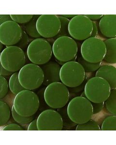 ECO FRIENDLY RECYCLED GLASS TILE 18mm Round - PICKLE