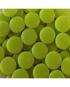 ECO FRIENDLY RECYCLED GLASS TILE 18mm Round - SQUASH