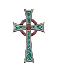 Celtic Cross Hand Cast Sculpture
