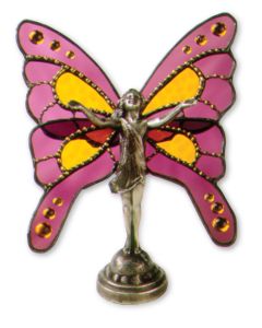 Butterfly Queen Princess Boo Hand Cast Sculpture