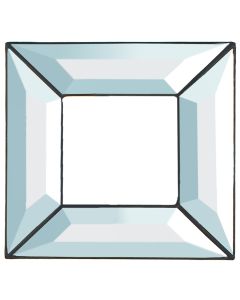 Square Frame Bevel Cluster, 6" x 6"