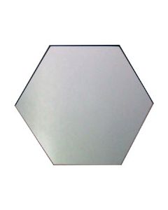 Hexagon Pre Cut Mirror, 3-3/8"