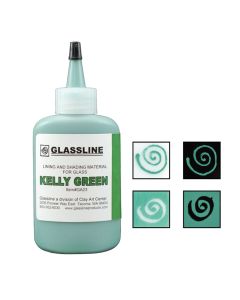 Kelly Green Glassline Pen