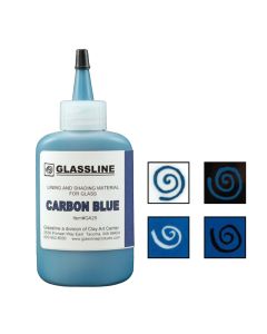 Carbon Blue Glassline Pen