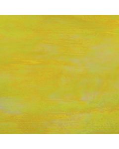 Wissmach Yellow & White Iridized Glass