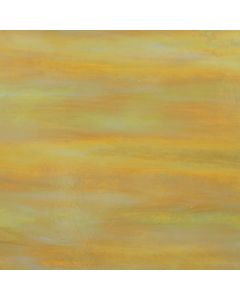 Wissmach Amber & White Iridized Glass