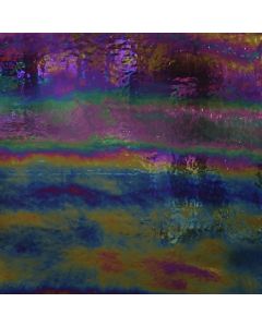 Wissmach Black Luminescent Fusible COE96 Glass