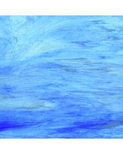 Wissmach Mystic Light Blue, Dark Blue & White Glass