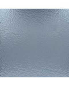 Wissmach Pale Blue English Muffle Glass, backlit