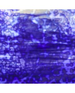 Youghiogheny Cobalt Blue, White Mottled Iridized Glass