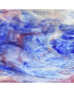 Youghiogheny Ice White, Dense White, Gold Pinks Stipple Glass