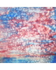 Youghiogheny White, Light Turquoise, Gold Pink Glass