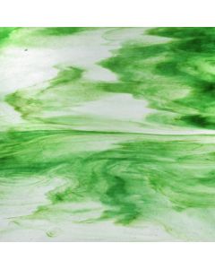 Youghiogheny Ice Green, Dense Green Opal Stipple Glass